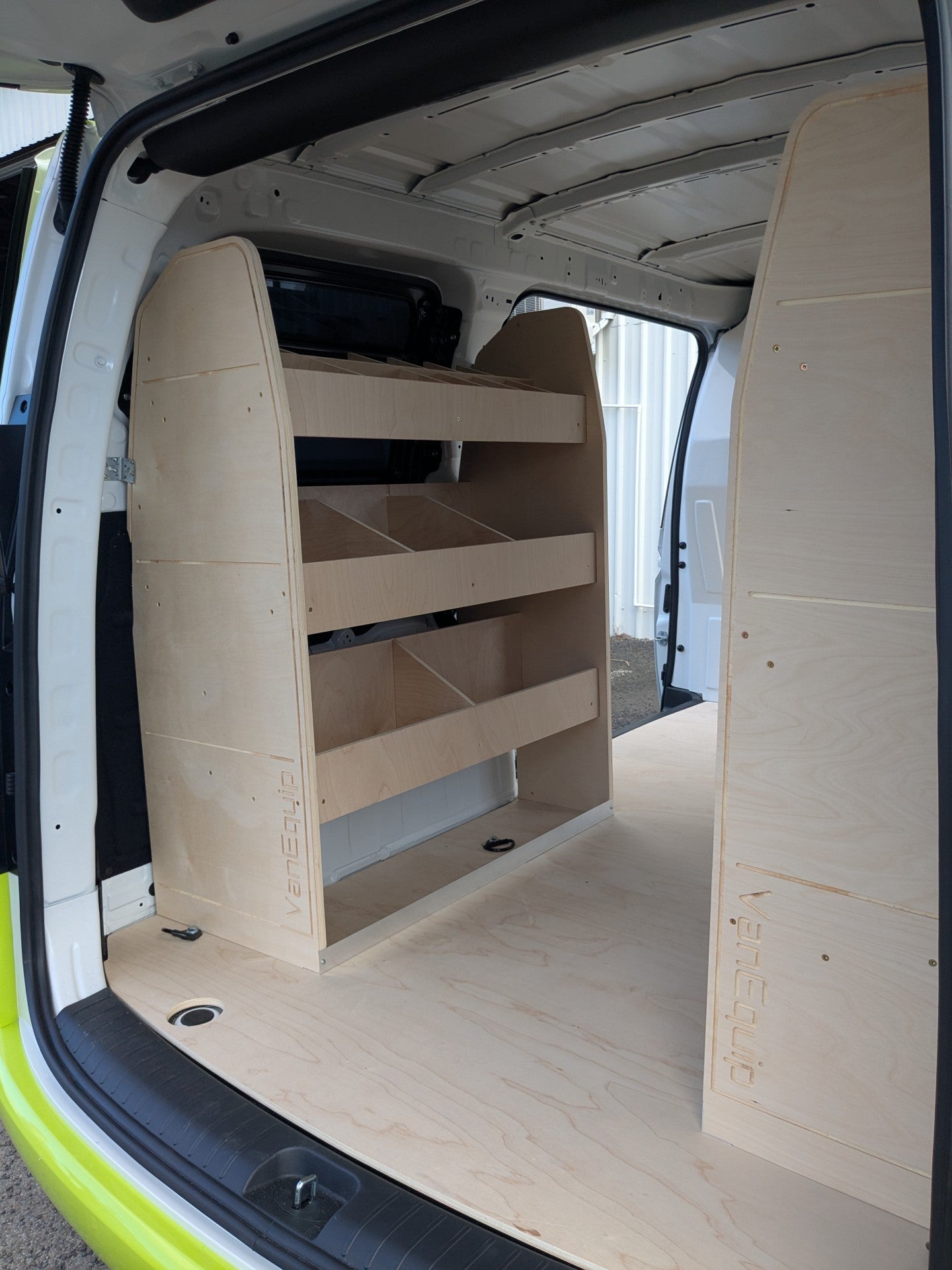 Super Tuff Van Shelves