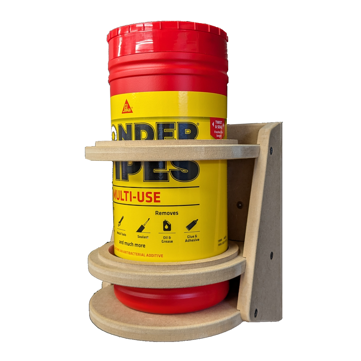 Cleaning Wipes Holder for Vans & Utes