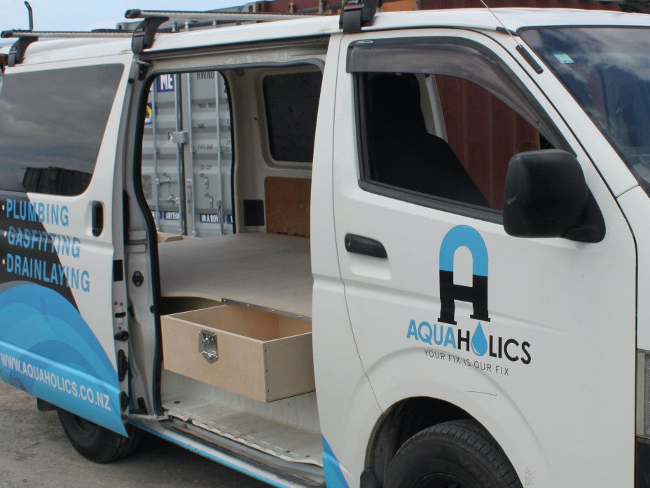 Van Drawers - False Floor with Drawers
