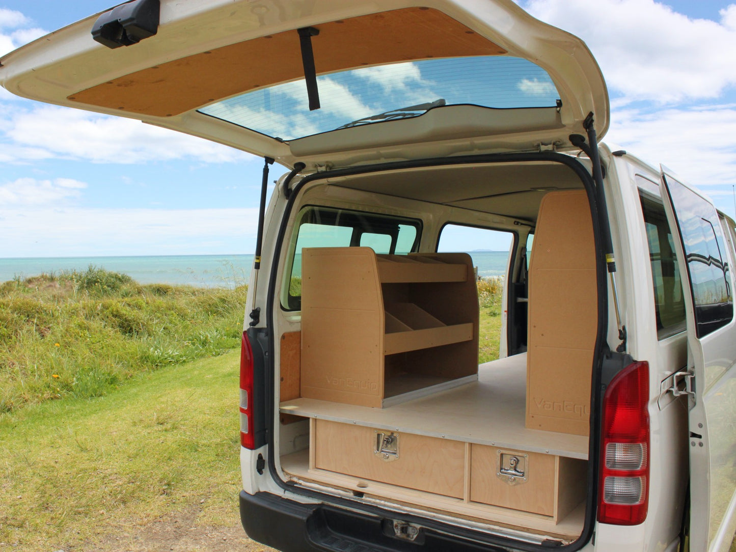 Shorty Van Shelves