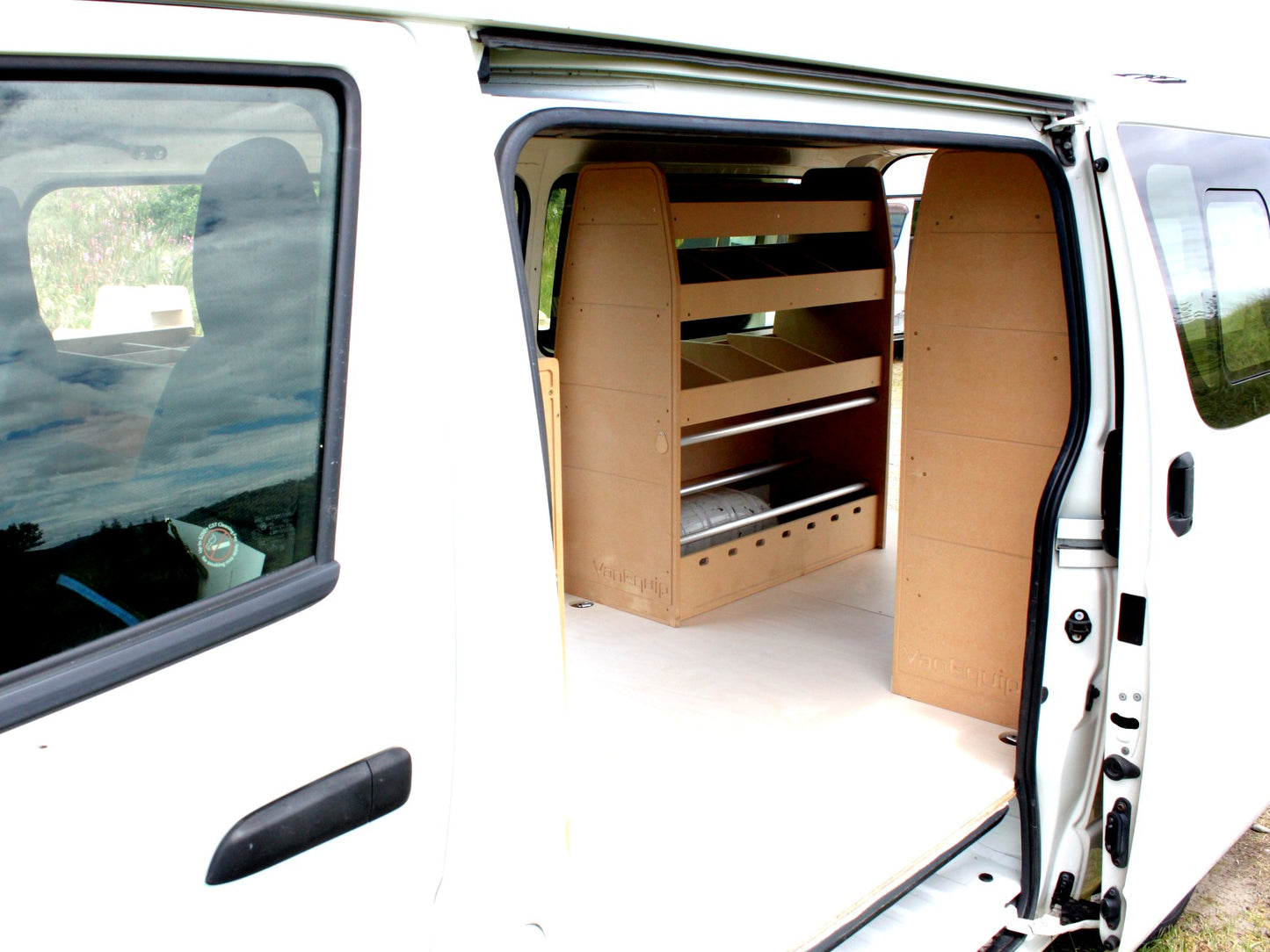Sparky Van Shelves
