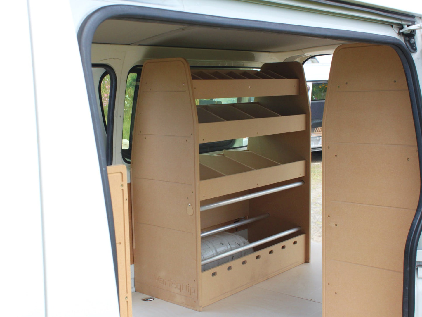 Sparky Van Shelves