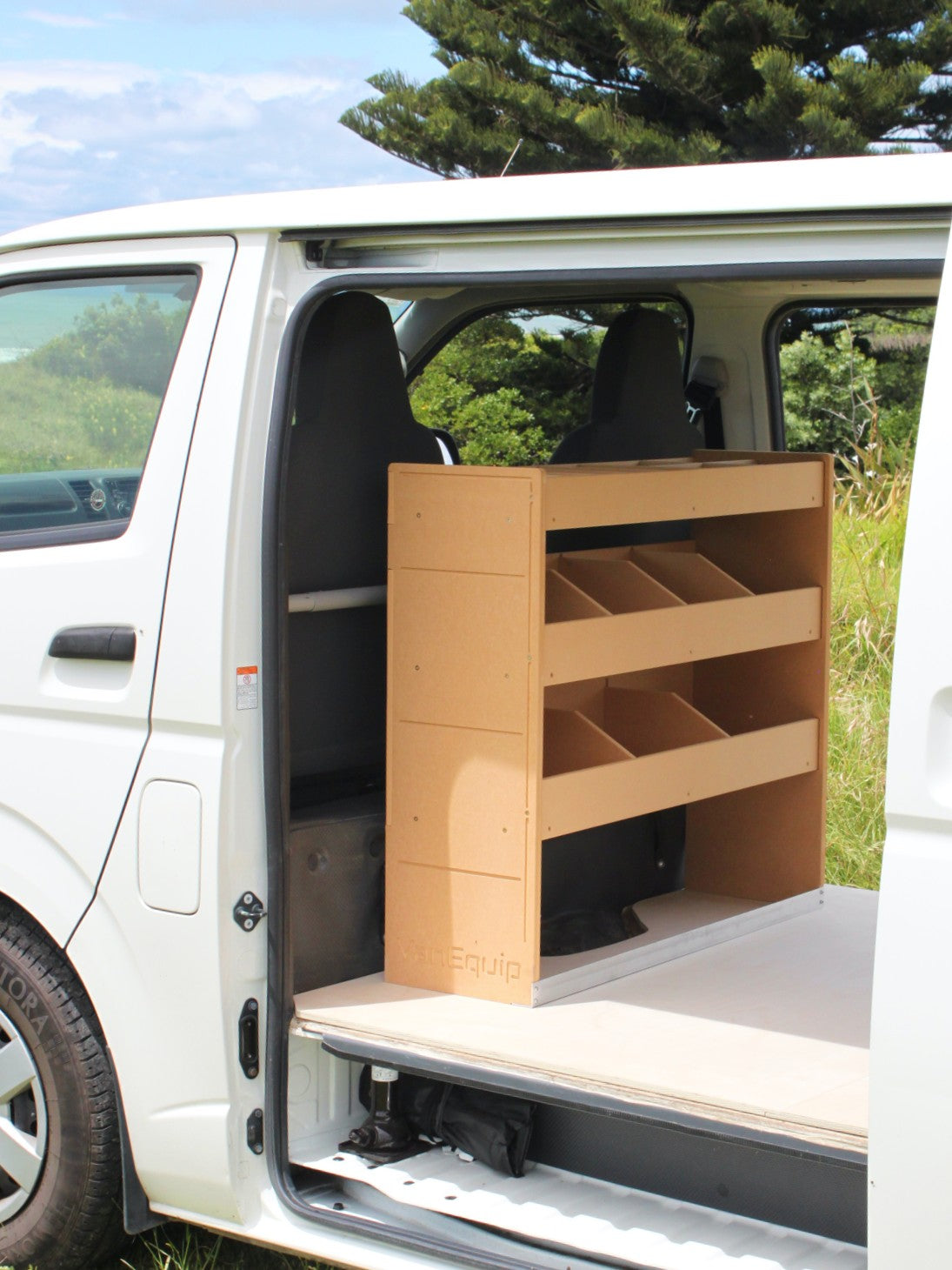 Super Slim Van Shelves
