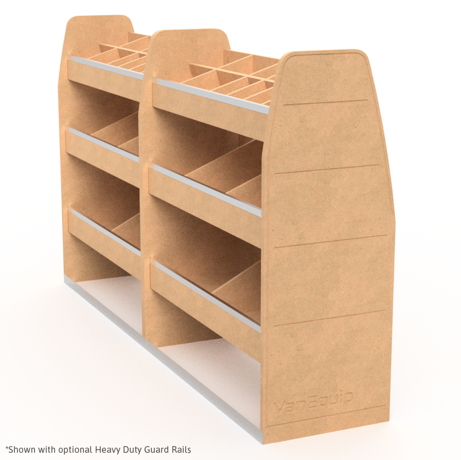 Super Tuff Double Van Shelves