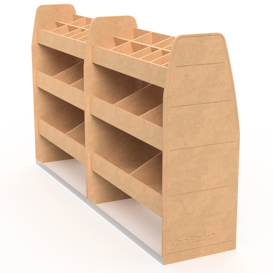 Super Tuff Double Van Shelves