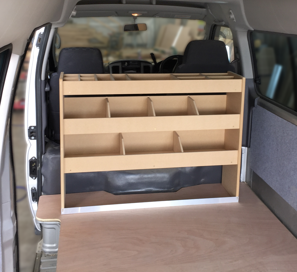 Super Slim Van Shelves