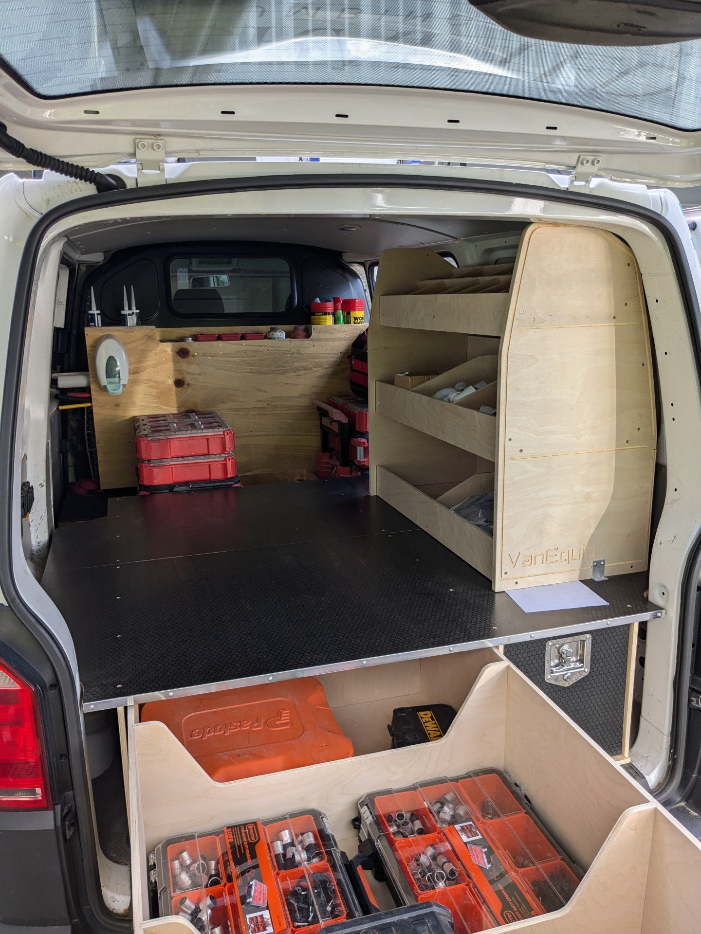 Van Drawers - False Floor with Drawers