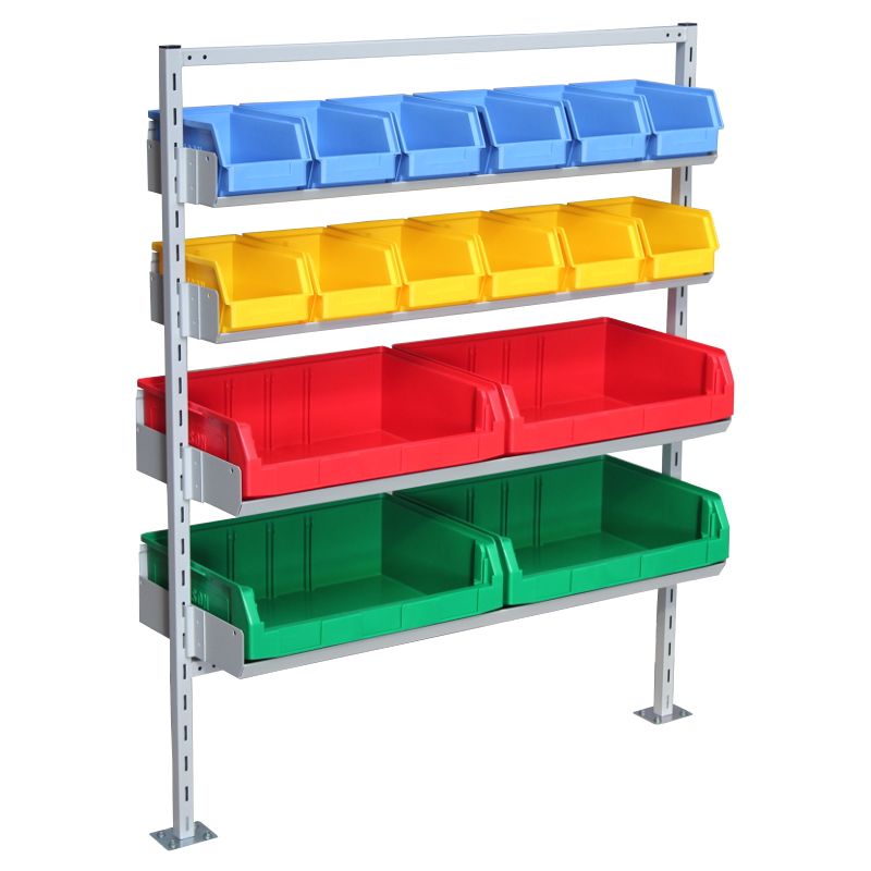 Lamson Racks Metal Van Shelving - VK4R 1220 (No Small Bin) – VanEquip NZ