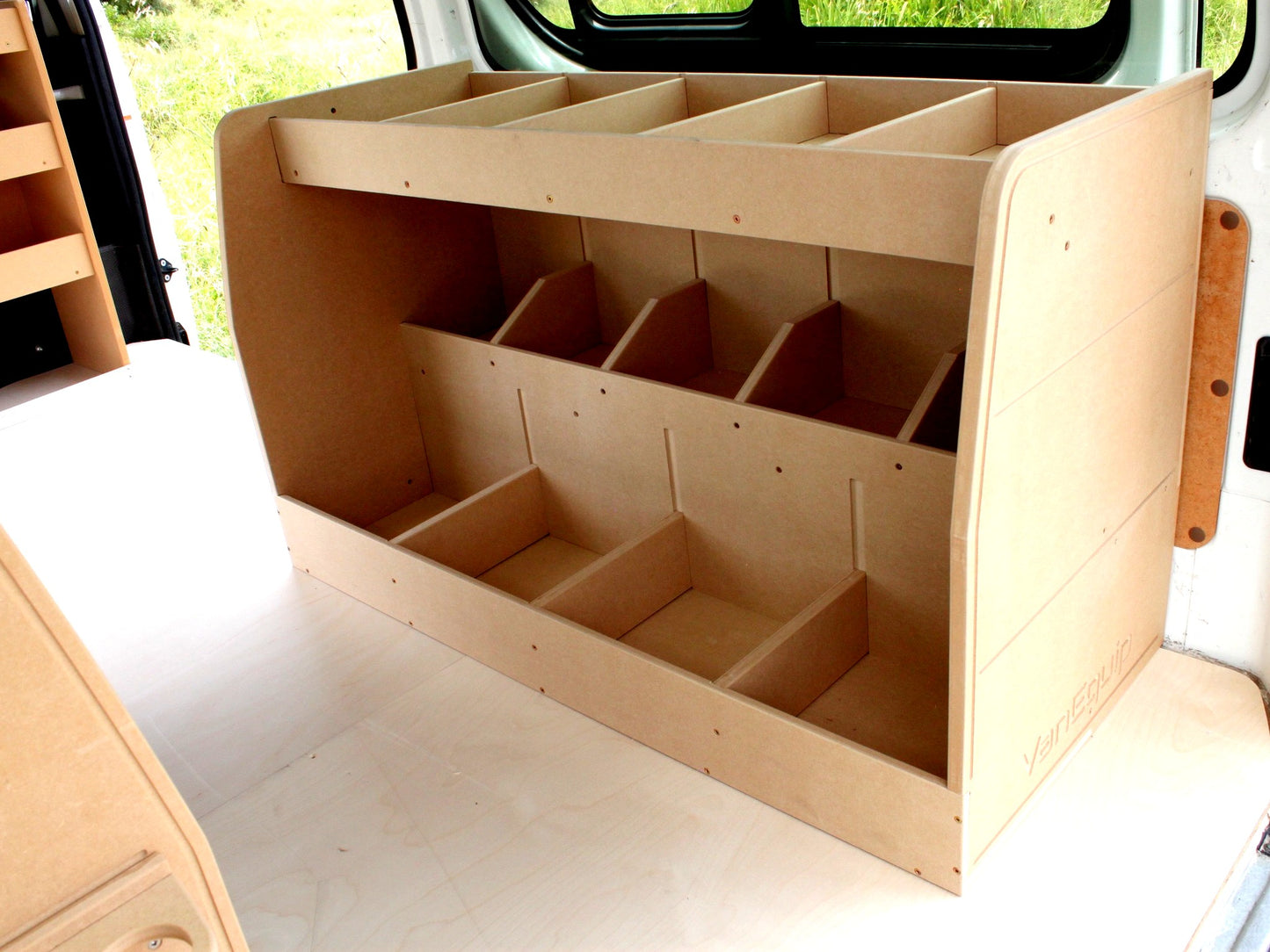 Painter Van Shelves