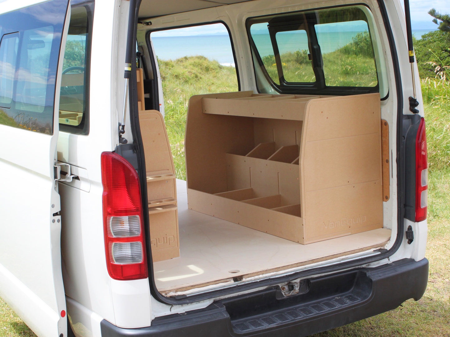 Painter Van Shelves