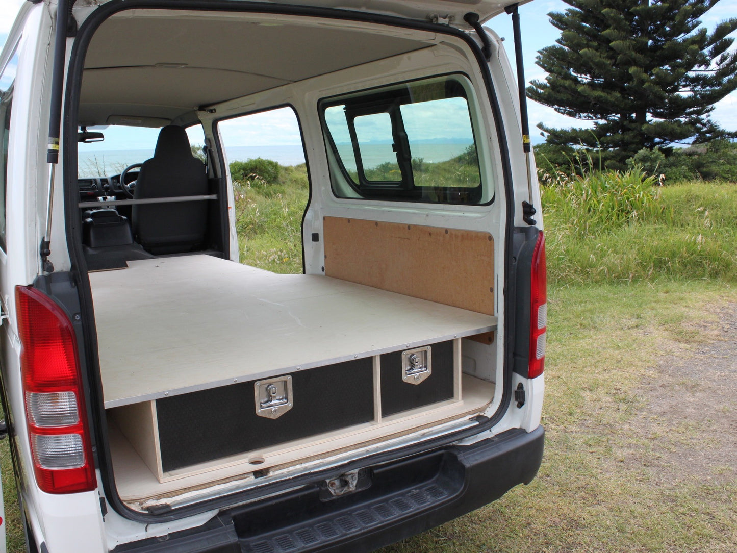 Van False Floor with Drawers