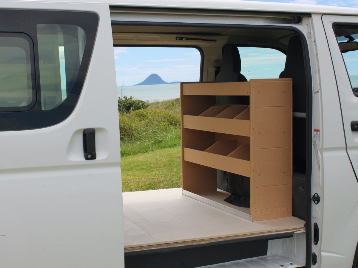 Super Slim Shelving For Tradie Vans – VanEquip NZ
